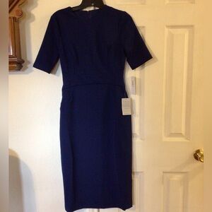 Donna Morgan for Maggy dress. Size 0, color navy blue.